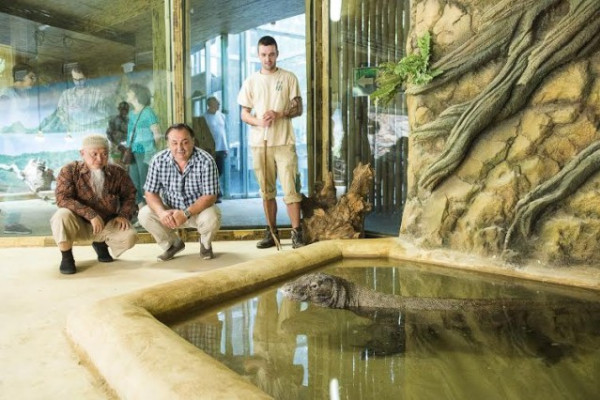 Dr. Bam Bang Triana a jakartai állatkert igazgatója Állatkertünkben töltötte az  elmúlt hetet. 