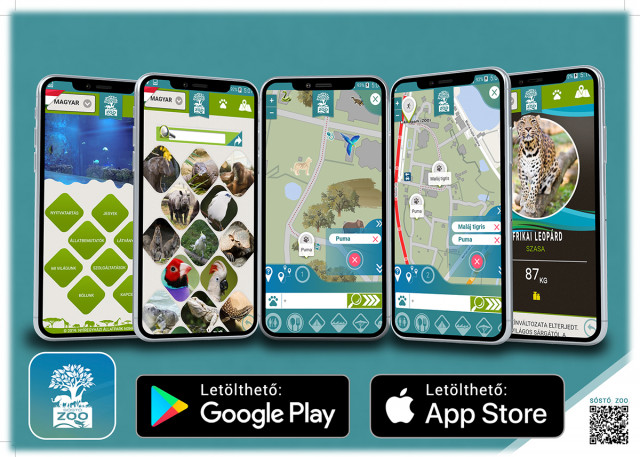 A környezettudatosság jegyében a mai naptól már digitális állatparki térképet használhatnak vendégeink